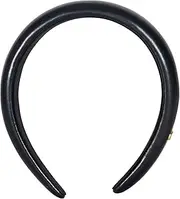 [Coach] Leather Headband, Black