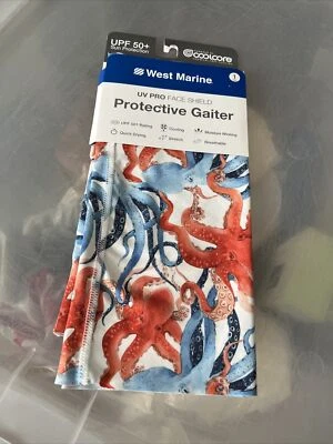 UV Protection Face Mask Neck Gaiter Scarf Breathable West marine