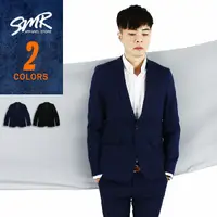 在飛比找松果購物優惠-『SMR』韓單釦質感西裝外套-2色任選 《004KR1371