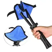 Portable Folding Stool Tripod Chair Travel Fishing Camping Collapsible Seat US