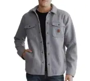 BRIXTON DURHAM RESERVE Men's Jacket - Heather Black - Medium - NWT