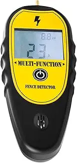 ALL IN RED BOX Fence Testers Electric Fence Tester Fence Voltmeter Voltage Tester with LCD Display Fault Finder for Livestock 20V-15000V Fence Gardening Tools