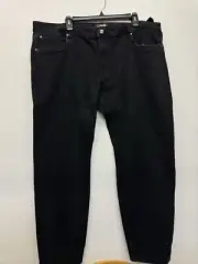 Cavalli Class Denim Jean Pants Men's 40 Black Wash Regular Slim Fit