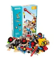 Brio 34588 Builder Activity Set 3+ Wooden Railway Toy Trains 34588 in Box NEW!