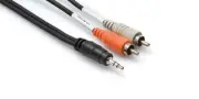 Hosa CMR-210 - 3.5 mm TRS to Dual RCA