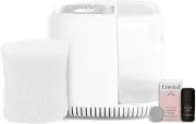 Bedside Humidifier, White Humidifier, 36 HR Run Time, 2.5L Capacity - Help Allev