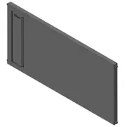 Blum BZC7Q0P0FS OG Legrabox Cross Divider for Deep Drawer Insert