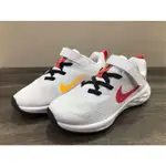 NIKE REVOLUTION 6 NN PSV 兒童跑鞋 運動鞋 襪套式 輕量 透氣 DD1095-101 白紅