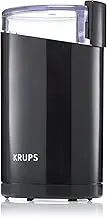 KRUPS F203 Electric Spice and Coffee Grinder with Stainless Steel Blades, 3-Ounce, Black
