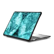 MacBook Pro 13-inch (M1 / M2 / Intel) Impact Case Antique World Map by Nature Magick - Teal Turquoise