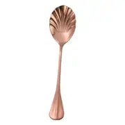 5Pcs Shell Shape Stainless Steel Spoon With Long Handle Restaurant Dessert Spoon Kitchen Accessories