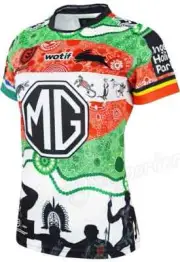 South Sydney Rabbitohs 2024 NRL Ladies Indigenous Jersey Sizes S-7XL BNWT