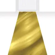 Beistle Metallic Aisle Runner - Gold - Decoration for General Occasion