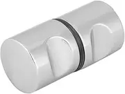 Alvinlite Shower Door Knob, Double-Sided Shower Glass Door Handle Replacement Part, Pull Door Opener Glass Knob for Bathroom Thread Size(7mm / 0.3in)