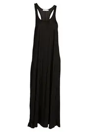 Flared Racer Back Maxi Dress--MIN-MPB0116