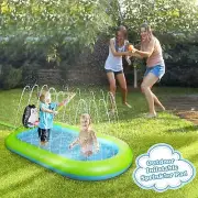 Inflatable Sprinkler Splash Pad Play Mat Water Toys Swimming Pool for Kids