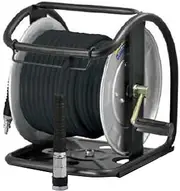 FUJIMAC ULPD-630N-C High Pressure Ultra Light Hose Drum - Premium- Ruin Drum, Air Hose, Lightweight, Inner Diameter 0.2 inches (6 mm), Length 98.4 ft (30 m)