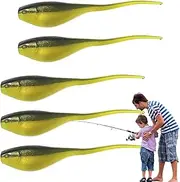 Fishing Lure Soft | Compact Bass Baits - Fish Luring Tools, Realistic Freshwater Baits for Stream Lake River