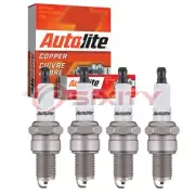 4 pc Autolite Copper Core Spark Plugs for 1964-1966 Austin Mini Moke ik
