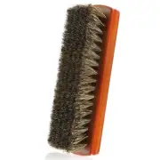 Shoe Brush, Horsehair Shoe Brush Shoe Cleaning Brush Boot Brush for Leather, ...