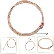 COSMEVIVI 6pcs Acoustic Guitar Strings Durable Replacement Strings for Electric Guitar present for Music Lovers Consistent Performance