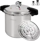 UNIFULL 23 Liter Pressure Cooker,Pressure Canner with Pressure Gauge,Pressure...