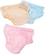 MERRYHAPY 3pcs Training Pants Nappy Pants Potty Training Undies for Boys Girls Toddlers Leakproof Protection