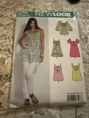 New look 6127 Misses Top, Tunic, Tank-top Sewing Pattern 0160 Size 6-16 Uncut FF