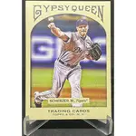 MAX SCHERZER MLB 2011 TOPPS GYPSY QUEEN 吉普賽 #142 老虎隊