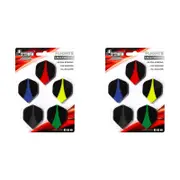 2PK Formula Sports Ultra 100-Micron Dart Flights Assorted