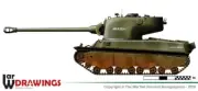 1/72 WW2 American M6A2E1 Heavy Tank . Painted Resin. 3800 models on offer