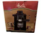 Melitta 4 Cup Cafe Cappuccino Espresso Machine Maker Coffee Frother New Sealed