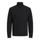 Jack & Jones Mens Jumper Kyle Structure Knitted Roll Neck Long Sleeve Top