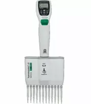 NEW! BrandTECH Transferpette 12 Channel Electronic Pipette 15-300uL, 705476