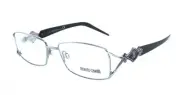 ROBERTO CAVALLI MIRTO RC 557 016 SILVER PUPRLE EYEGLASSES FRAMES GLASSES