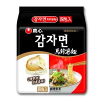 在飛比找蝦皮購物優惠-韓國 Nongshim 農心 馬鈴薯麵 4包入/袋 泡麵 拉