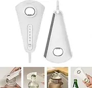 2PCS Jar Opener, Bottle Opener for Weak Hands and Seniors with Arthritis, Multi Function Bottle Opener, Easy Grip Jar Opener Easy to Unscrew Any Size Bottle Cap