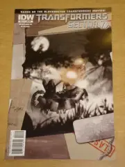 TRANSFORMERS SECTOR 7 #4 RI COVER 2010 IDW JOE SUITOR
