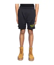 Elastic waist shorts XXL black
