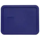 Pyrex 7211-PC Navy Blue Rectangle Food Storage Replacement Lid Cover