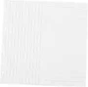 SEWACC Loose Leaf Paper Replacement 45 Sheets Lined College Ruled Paper Notepad Refills for Planner Notebook