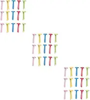 SEWACC 360 Pcs Two-Legged Nails Paper Fasteners Iron Brads Mini Claw Brads DIY Nails Crafts Making Mini Brad Decorative Nails Craft Brads Alloy Mini Brads Paper Brads DIY Brads