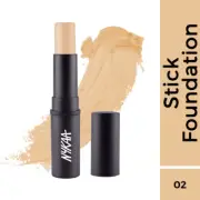 Nykaa SKINgenius Foundation Stick Conceal Contour Natural Buff 02 (9g)