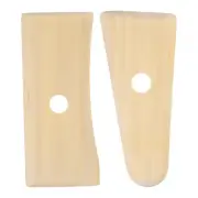 2pcs Pottery Ribs 11.7cm 12.7cm Wooden Clay Ceramic Sculpting Tool