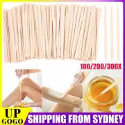 UP to 300x Waxing Spatula Wooden Stick Disposable Wax Applicator DIY Craft AUS