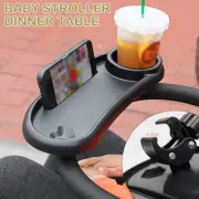 Universal Baby Stroller Dinner Cart Pram Snack Tray Milk Bottle Phone Toy Holder
