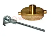 FIRE HYDRANT ADAPTER COMBO 2-1/2" NST(M) x 3/4" GHT (M) w/HD Hydrant Wrench