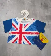 Build a Bear NEW Union Jack Top/T-Shirt