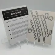 Stampin Up Sizzix Big Shot PLAYFUL PENNANTS FRAMELITS 146352 Dies DIY Cardmaking
