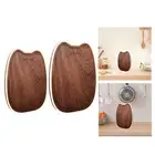 Wood Cutting Board Easy to Clean Paddle Cutting Board for Cheese Steak Bread
